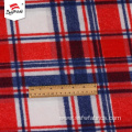 England Check Print Fleece Tartan Fabric